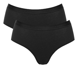 Sloggi Go casual dames midi 2 pack black maat xl 1 Stuk