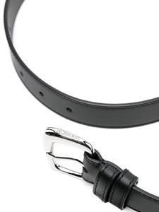 Jacquemus La Ceinture Ovalo leren riem - Zwart