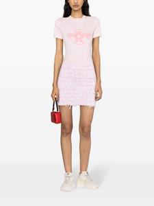 VETEMENTS Mini-rok met monogram-jacquard - Roze