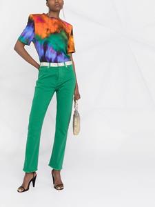 alexandrevauthier Alexandre Vauthier Jeans met verfraaide band - Groen