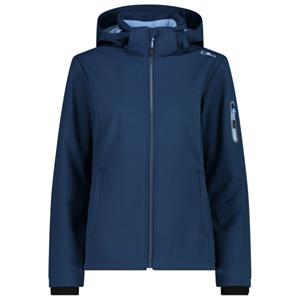 CMP  Women's Softshell Jacket Zip Hood - Softshelljack, blauw/ sky