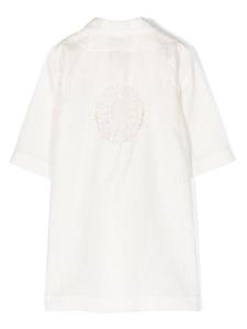 JESURUM BABY Ortensia ramie midi shirt - Wit