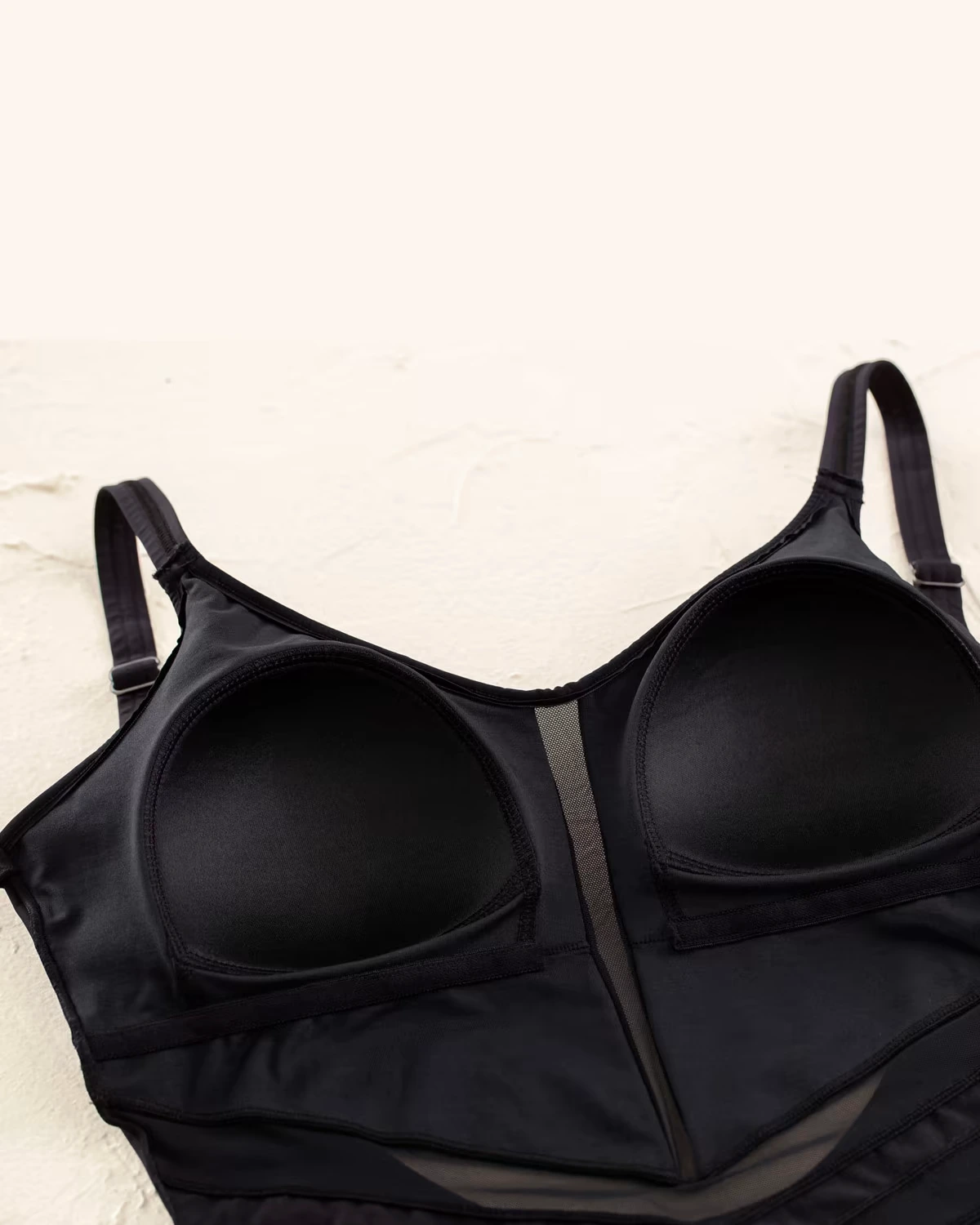 Shape Swimsuit with Mesh Cutouts Leonisa | Black