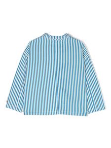 bobochoses Bobo Choses Shirtjack met patchwork - Beige