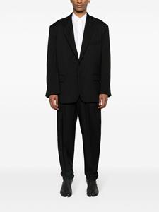 randomidentities Random Identities Geplooide pantalon - Zwart