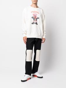 DOMREBEL Sweater met ronde hals - Wit