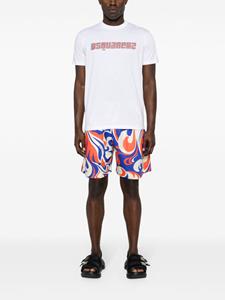 DSQUARED2 Katoenen shorts - Blauw