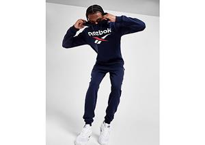 Reebok Large Logo Hoodie - Vector Navy- Heren