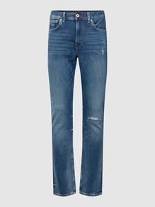 Tommy Hilfiger Jeans met labelpatch van leer, model 'HOUSTON'