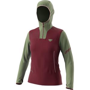 Dynafit - Women's Traverse Polartec Hooded Jacket - Fleecevest, rood