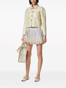 Versace Barocco mini-rok met print - Beige