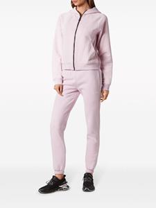 pleinsport Plein Sport Hoodie met logoprint en rits - Roze