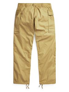 ralphlaurenrrl Ralph Lauren RRL Twill cargo broek met visgraatpatroon - Beige