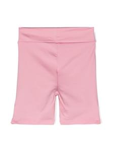 minirodini Mini Rodini Shorts met logoprint - Roze