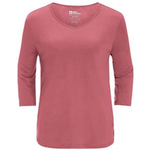 Jack Wolfskin  Women's Mola 3/4 T - Longsleeve, pink