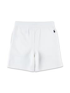 poloralphlaurenkids POLO RALPH LAUREN KIDS Shorts met geborduurd logo - Wit