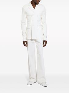 dolce&gabbana Dolce & Gabbana Straight broek van katoenblend - Wit