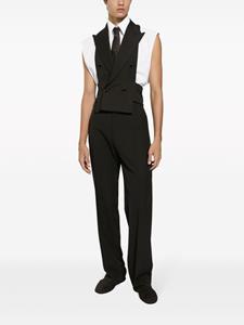 dolce&gabbana Dolce & Gabbana Broek van scheerwol - Zwart