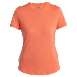 Icebreaker  Women's Merino 125 Cool-Lite Sphere III S/S Tee - Merinoshirt, rood