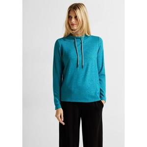 Cecil Longsleeve, mit hohem Ausschnitt