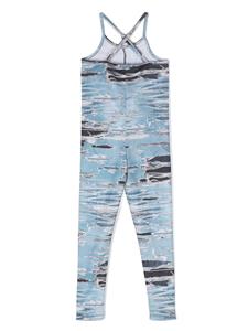 johnrichmondjunior John Richmond Junior Jumpsuit met print - Blauw