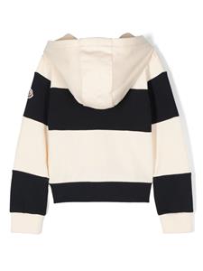 monclerenfant Moncler Enfant Gestreepte hoodie - Beige