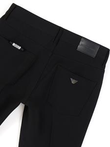 Emporio Armani J05 slim-fit trousers - Zwart