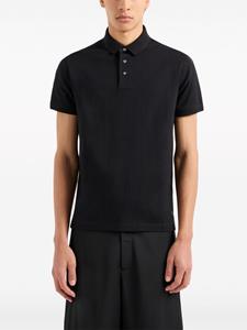 emporioarmani Emporio Armani Poloshirt met geborduurd logo - Zwart