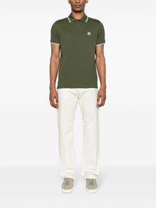 Moncler Poloshirt met logopatch - Groen