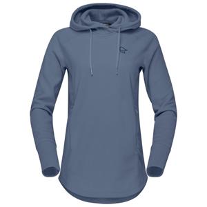 Norrøna  Women's Femund Warm2 Hood - Fleecetrui, blauw