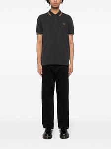 fredperry Fred Perry Poloshirt met dubbele kraag - Grijs
