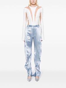 Y/Project Satijnen broek - Blauw