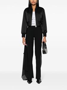 Coperni Pantalon met gedrapeerd detail - Zwart