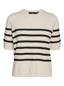 Vero moda Vmsaba Plain Ss O-neck Pullover Ga :