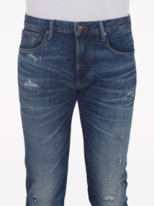 emporioarmani Emporio Armani Gerafelde jeans - Blauw
