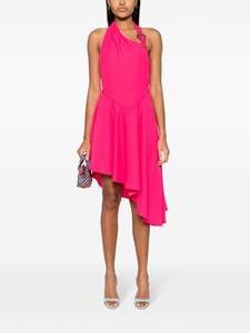 versacejeanscouture Versace Jeans Couture Jurk van crêpe - Roze
