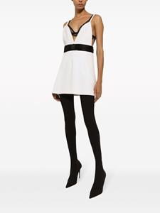 dolce&gabbana Dolce & Gabbana Mini-jurk verfraaid met kralen - Wit