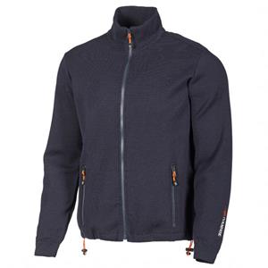 Ivanhoe of Sweden - Hadar Full Zip - Wollen vest, blauw/grijs