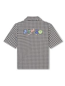 kenzokids Kenzo Kids Geruit shirt - Beige