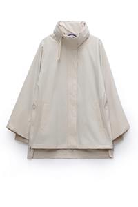 Embassy of Bricks and Logs Damen vegan Oudega Regenjacke Pale Sand