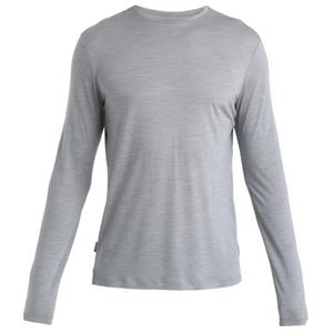 Icebreaker - Merino 125 Cool-Lite Sphere III L/S Tee - Merinoshirt, grijs