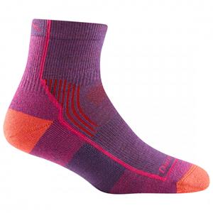 Darn Tough - Women's Hiker 1/4 Midweight with Cushion - Wandelsokken, purper