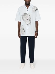 giorgioarmani Giorgio Armani Broek met toelopende pijpen - Blauw
