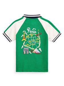 poloralphlaurenkids POLO RALPH LAUREN KIDS Poloshirt met geborduurd logo - Groen
