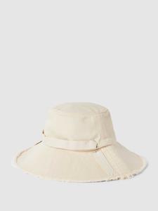 Calvin Klein Schlapphut "LOGO STRAP WIDE BRIM CANVAS HAT"