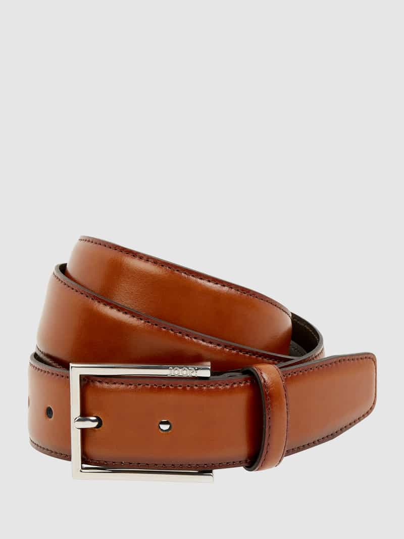 JOOP! Collection Leren ceintuur met doornsluiting