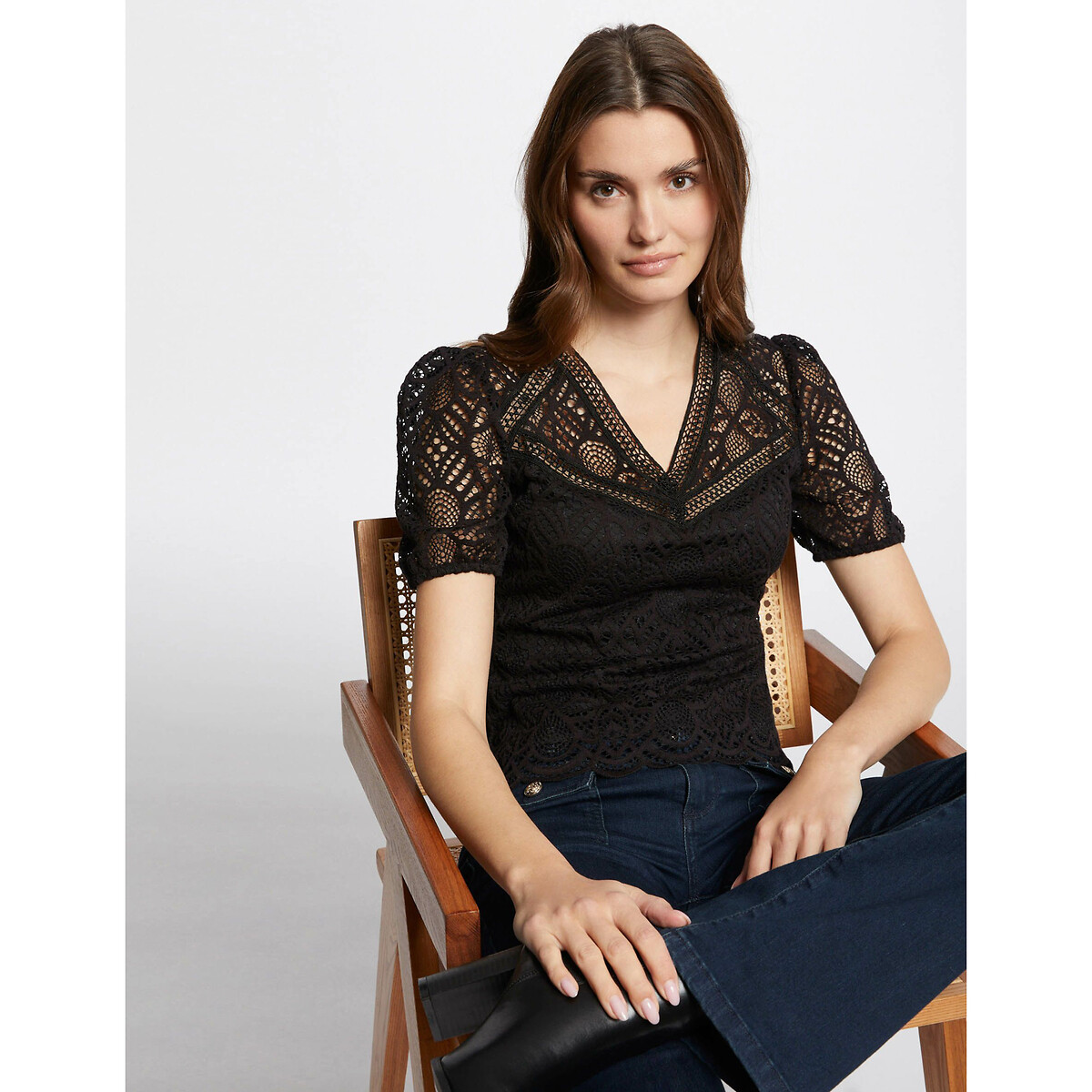 MORGAN T-shirt in kant