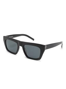 saintlaurenteyewear Saint Laurent Eyewear SLM 131 zonnebril met rechthoekig montuur - Zwart