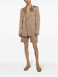 dolce&gabbana Dolce & Gabbana Geruite bermuda shorts - Beige