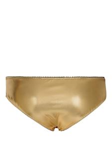 dolce&gabbana Dolce & Gabbana Metallic slip - Goud